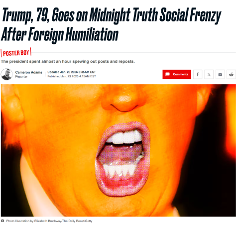 川普新提议遭冷待，24小时狂发80多条帖子...