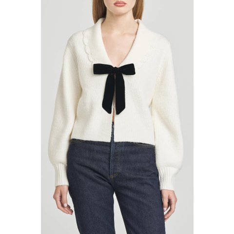 Sloane 蝴蝶结开衫