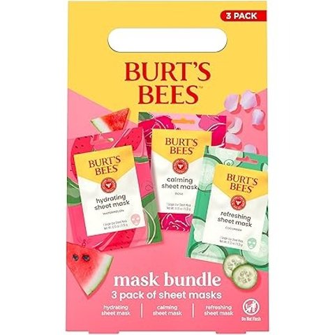 Burt s Bees 面膜套装 3片 0.33oz
