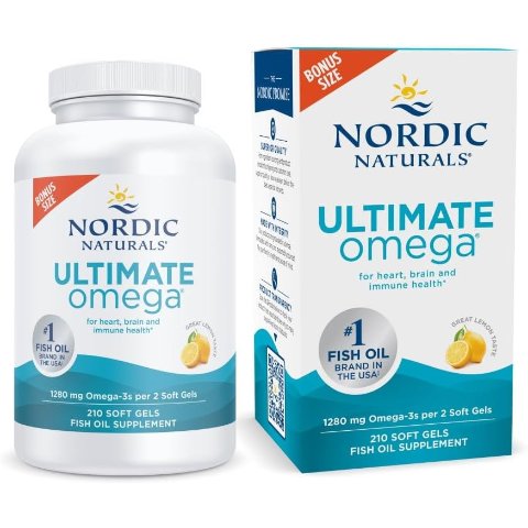 Ultimate Omega 柠檬鱼油 210粒