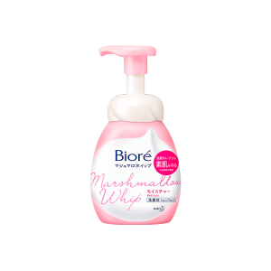 Biore 棉花糖慕斯泡沫洁面乳 150ml 粉色保湿