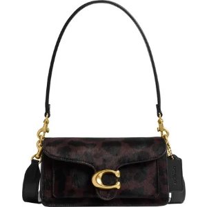 Coach Tabby Leopard 小牛皮单肩包