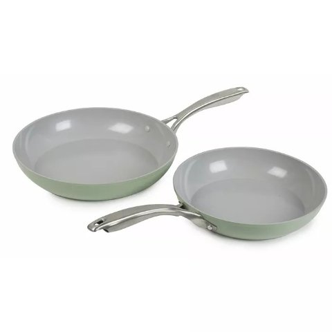 铸铝炒锅套装 2件