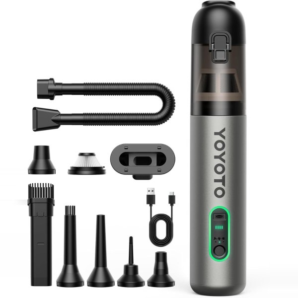 yoyoto Car Vacuum, Handheld Vacuum Cordless