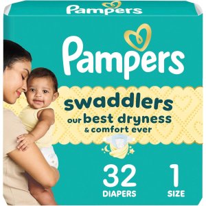 Pampers Swaddlers 婴儿纸尿裤 1号32片