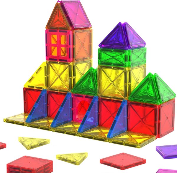 Crenova Magnetic Tiles Mini Set for Kids
