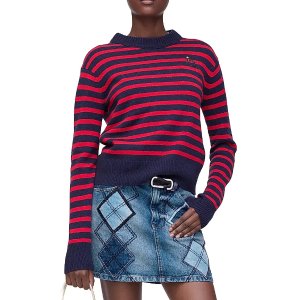 Marc Jacobs Joy 条纹羊毛羊绒卫衣