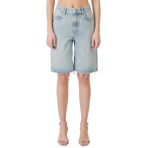 Perle 牛仔短裤 Bermuda款