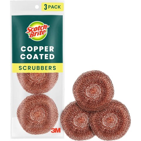 铜包清洁垫 3片装