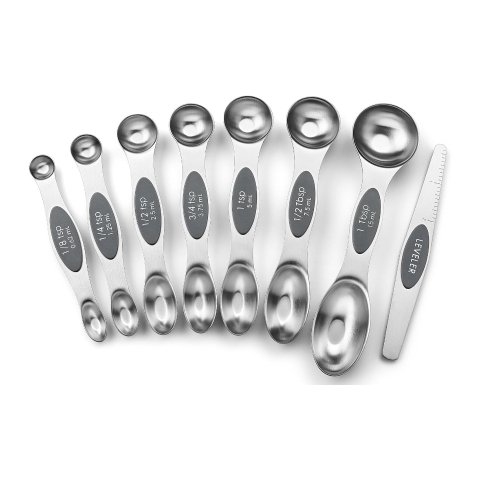 Spring Chef 不锈钢磁性量勺8件套