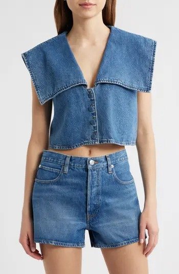 Bib 牛仔上衣