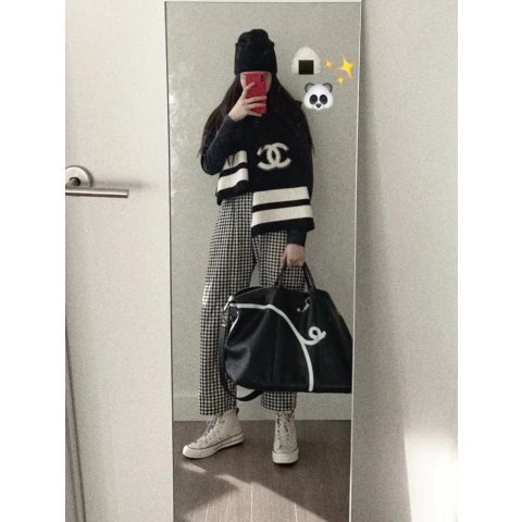 Converse高帮帆布鞋 欧阳娜娜同款