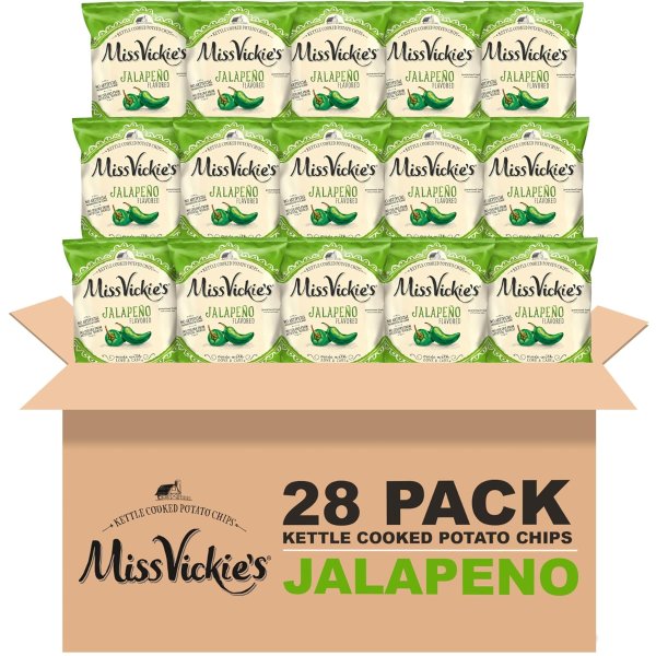 Miss Vickie's Potato Chips Jalapeno 28-Pack