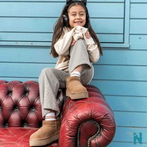 UGG雪地靴$84Gilt 儿童棉鞋低至4折+首单8.5折