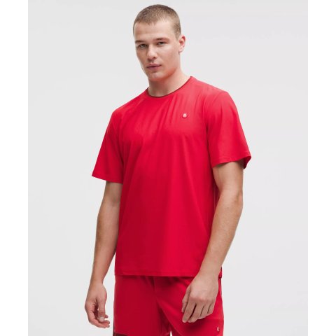 条纹网眼网球T恤 防晒