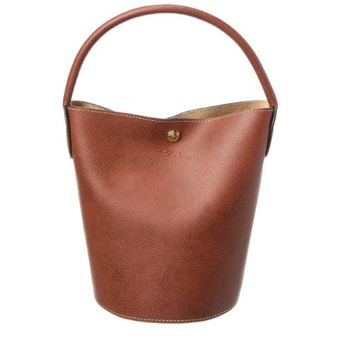 Longchampepure 小号皮革水桶包