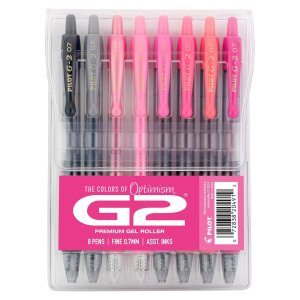 Pilot G2 中性笔 0.7mm 8支装