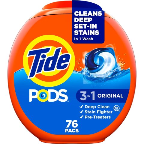 Tide PODS 洗衣凝珠 76颗