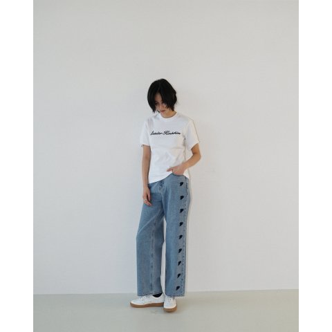KIMHĒKIM Heart Patches Jeans