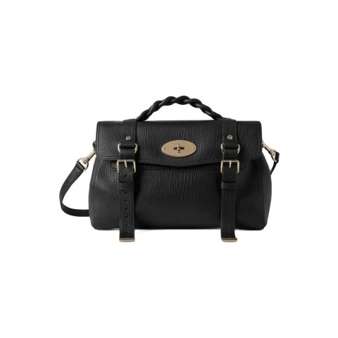 MulberryAlexa Natural Grain Black