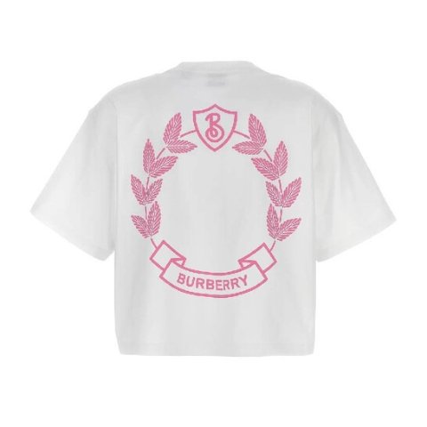 Burberryw/code "CLR40" Laurel Oak Leaf Print T-Shirt