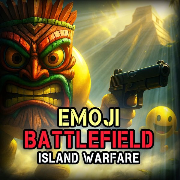 Emoji Battlefield Island Warfare First-Person Shooter
