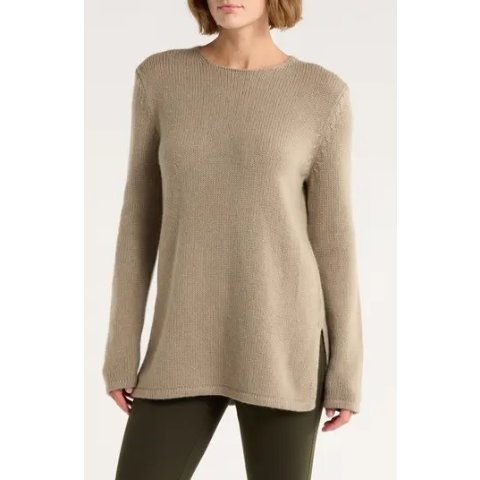 Clean Trim 羔羊毛羊绒混纺卫衣