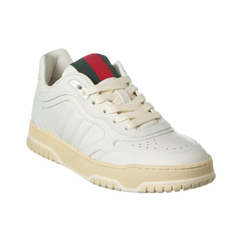 GucciRe-Web Leather Sneaker