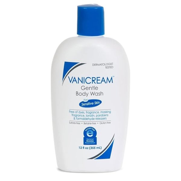 Gentle Body Wash -12 fl oz - Formulated Without Common Irritants for Those with Sensitive Skin
