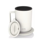 Tzumi 不锈钢咖啡杯 12盎司 防漏杯盖