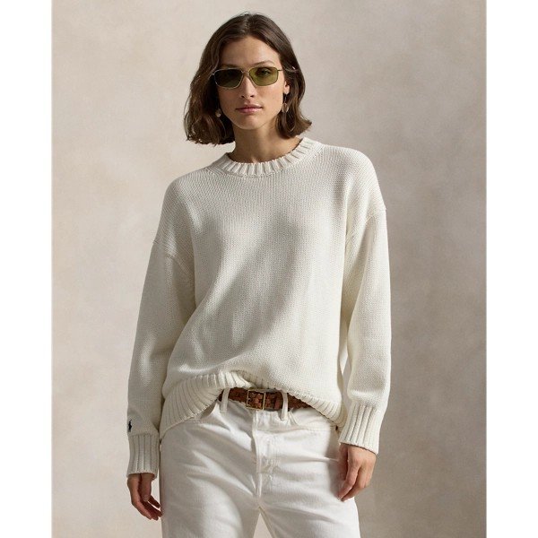 Cotton Crewneck Sweater