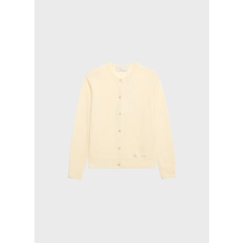 Blumarine亮片刺绣羊绒开衫