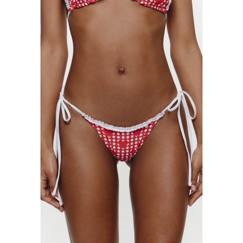 Frankies Bikinis Mackenzie Cheeky String Bikini Bottom