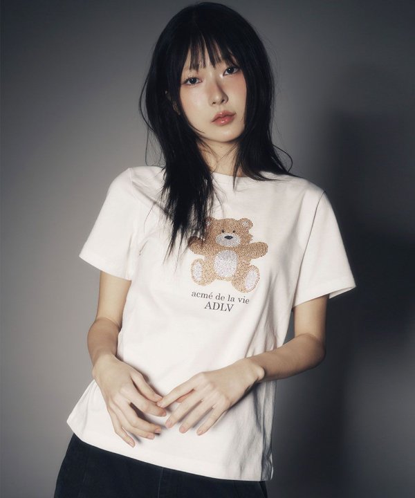 acmé de la vie Cubic Bear Short Sleeve T-Shirt (3 Colors)
