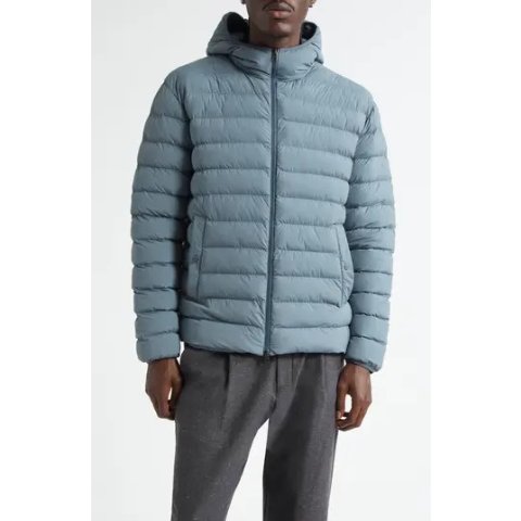 HernoStretch Nylon Packable Hooded Jacket