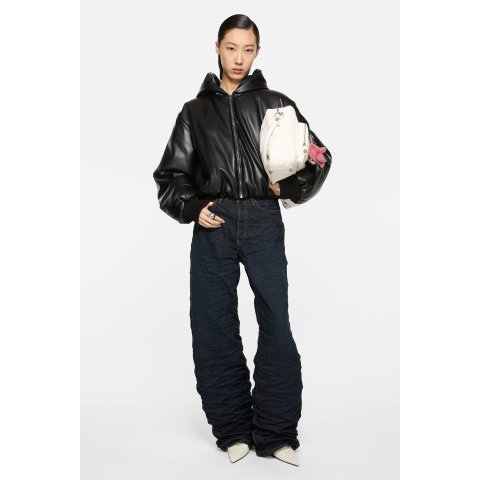 Acne StudiosFaux Leather Hooded Jacket
