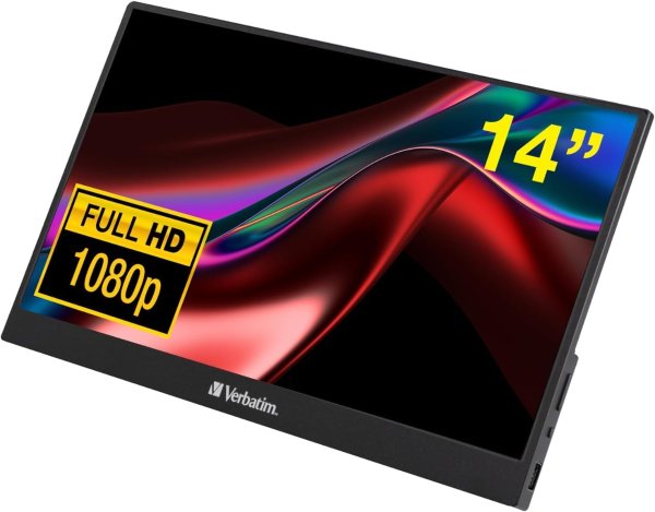 14-inch Portable Metal Monitor Full HD IPS