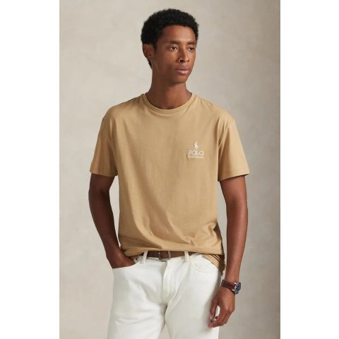 Polo Ralph LaurenClassic Fit Embroidered Logo Jersey T-Shirt