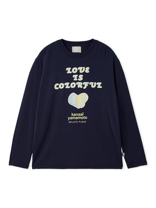 Men's Wagashi Print Long Sleeve T-Shirt