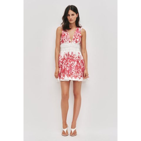 AJECasia V-Neck Mini Dress