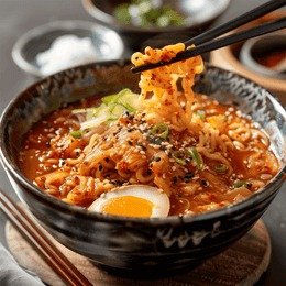 NONGSHIM Korean Spicy Cabbage Noodle Soup 4 packs 480g