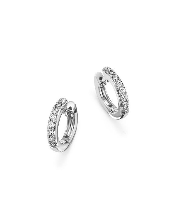 Bloomingdale's Diamond Mini Hoop Earrings in 14K Gold - 100% Exclusive