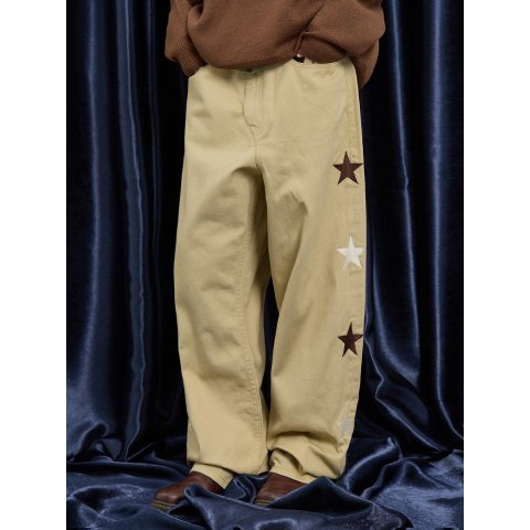 WAIKEIStar Cotton Casual Pants