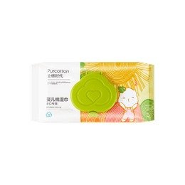 Baby Pure Cotton Wipes for Hand and Face 65g 150mm×200mm 80 Pieces/pack