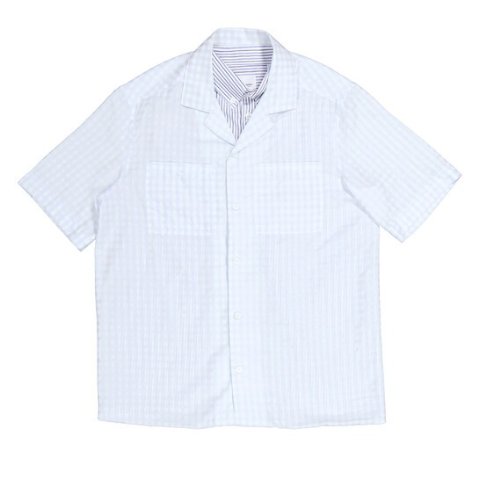 Burberryw/code "CLR40"Gingham Check Oversized Shirt