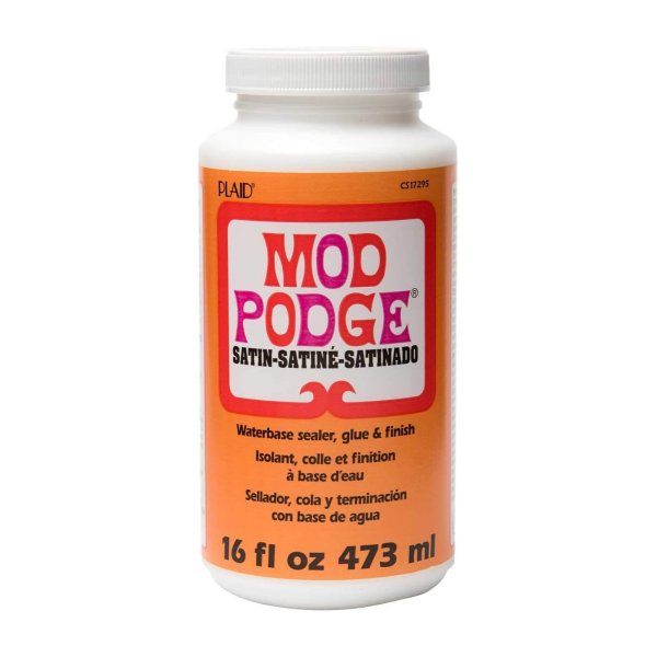 Mod Podge Waterbase Satin Glue 16 Ounce