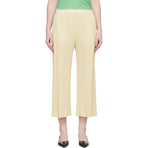 December 黄色长裤