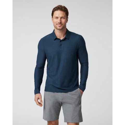 VuoriLong Sleeve Strato Tech Polo