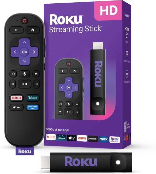 Roku Streaming Stick 高清 2025款