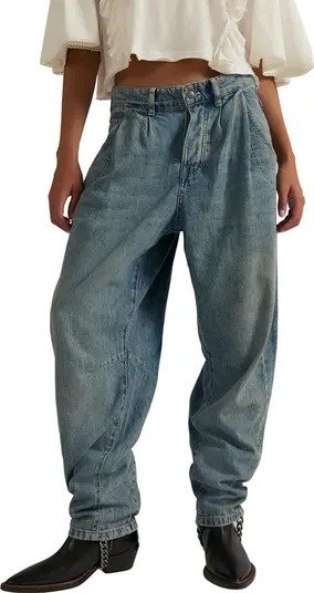 Heartland High Waist Baggy Jeans